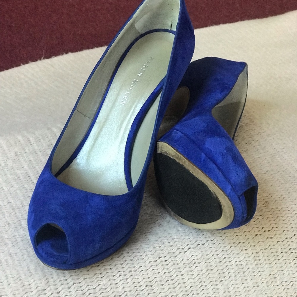 Karen Millen peep toe heels